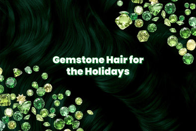 Gemstone Hair for the Holidays: Luxe Arctic Fox Shades Inspired by Crystals