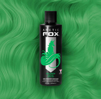 How to Get Green Goddess Hair with Arctic Fox’s Iris Green